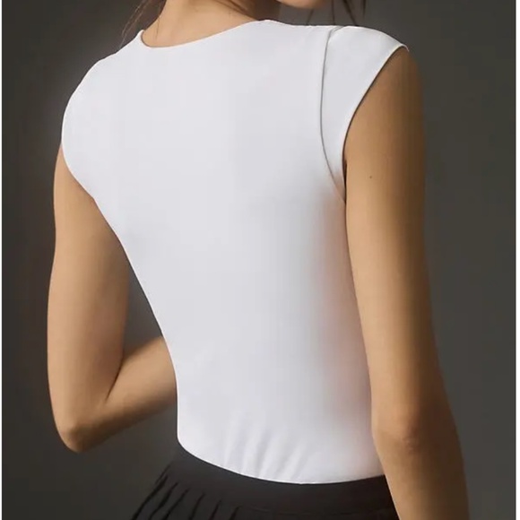 Second Skin by RD Style Tiara Cap-Sleeve Bodysuit | Sz S - Picture 2 of 6